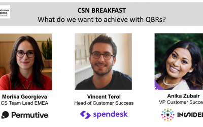 CSN Breakfast: what do we want to achieve with QBRs?