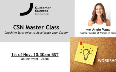 Coaching Strategies to Accelerate your Career: CSN Masterclass